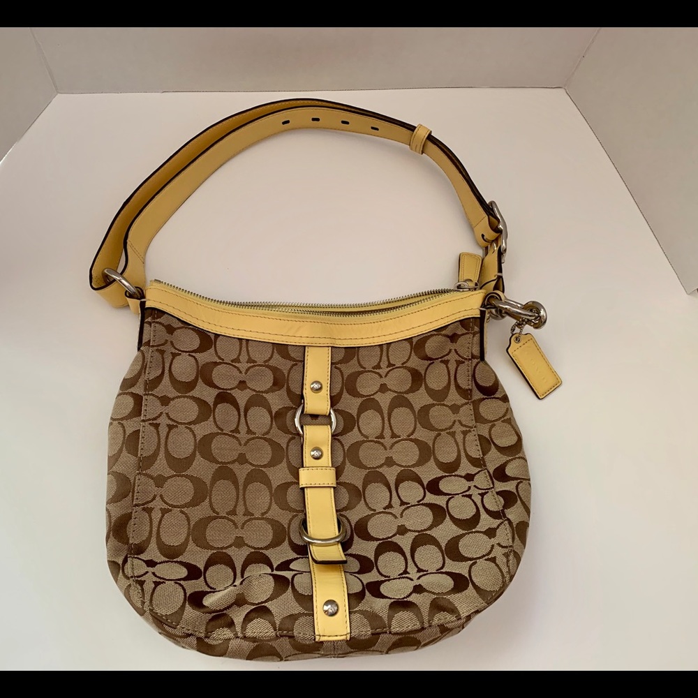 Coach signature collection bag